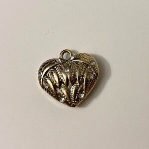 Betsey Johnson Heart Charm Pendant
